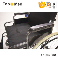 Бариатрические стальные инвалидные коляски Topmedi со съемным подлокотником стола